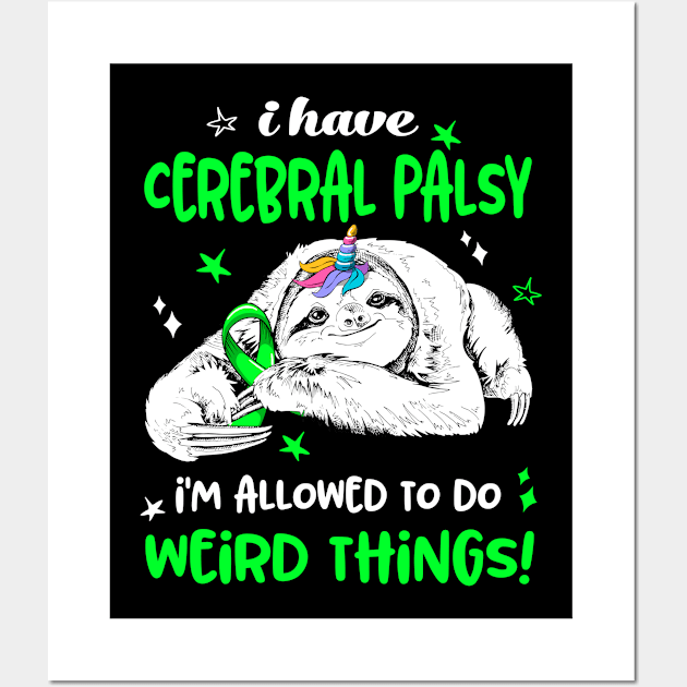 I have Cerebral Palsy i'm allowed to do Weird Thing! Wall Art by ThePassion99